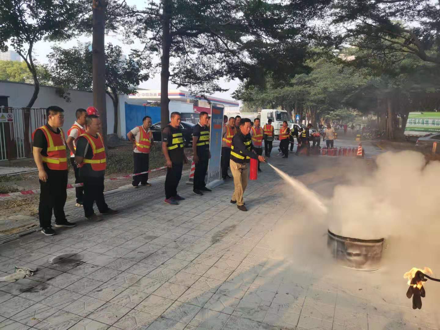 “安全第一，预防为主”之消防安全演练