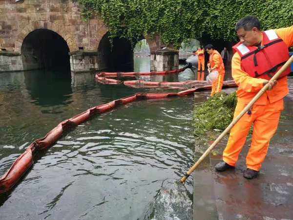 河道堤岸清理