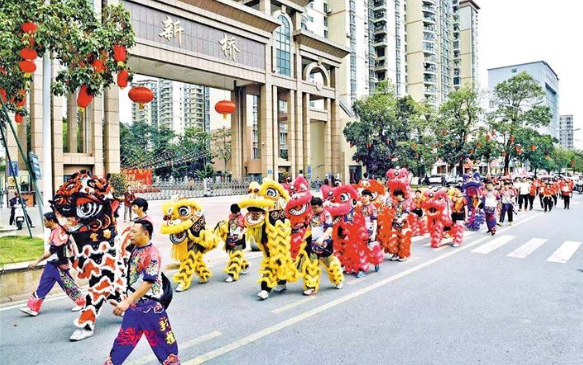 捷报连连 | 蓝冠注册环境中标新桥街道市政公园广场综合管养服务项目